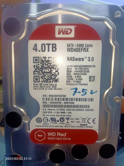 Western digital 4 tera red