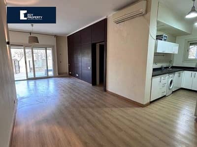 Lowest Price !! Furnished Apartment With Own Garden For Sale Ready To Move With Prime Location In Compound Palm Hills New Cairo. (Move Now!!)