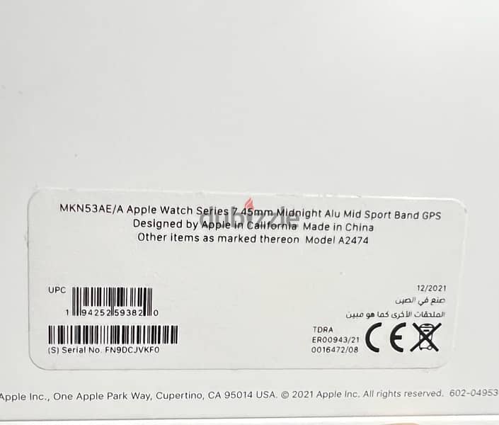 Apple Watche series 7 black 45mm 3