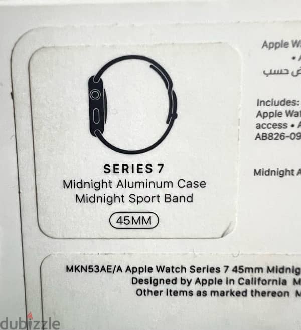 Apple Watche series 7 black 45mm 5