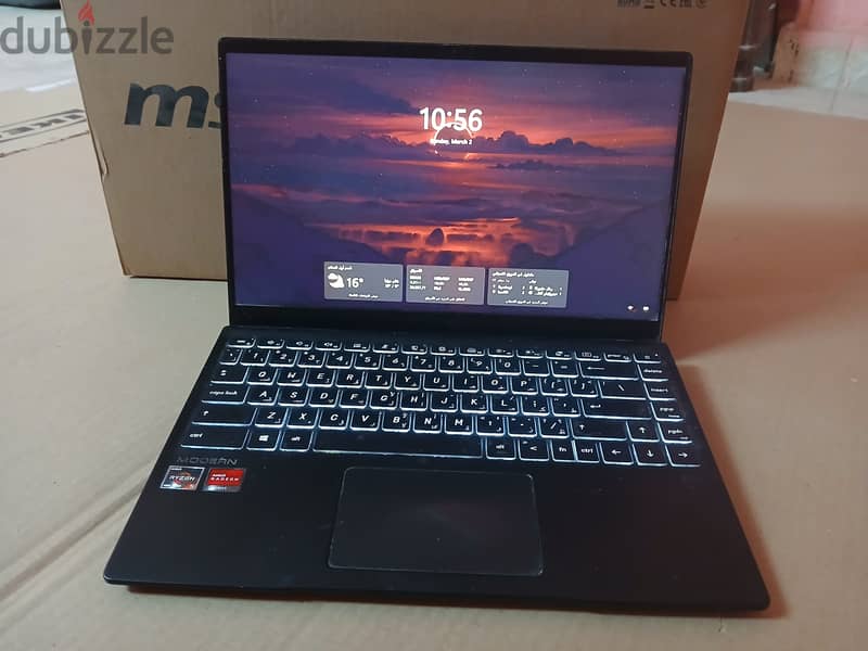 Laptop MSI modern 14 b4mw 2