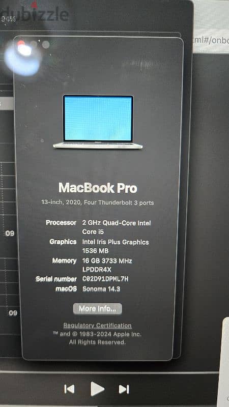 macbook pro 2020 2