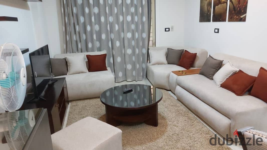 Furnished  Ground Floor Apartment for Rent in Madinaty 0