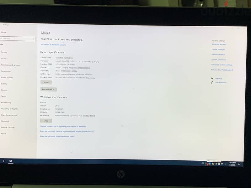 hp pro book 430 G5 10