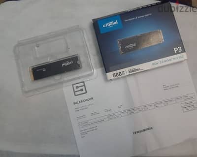 NVME M. 2 500 GB CRUCIAL  هارد كروشيال ٥٠٠ جيجا