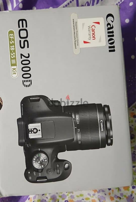 Canon 2000D Like New - كانون ٢٠٠٠دى كالجديدة تماماً 7