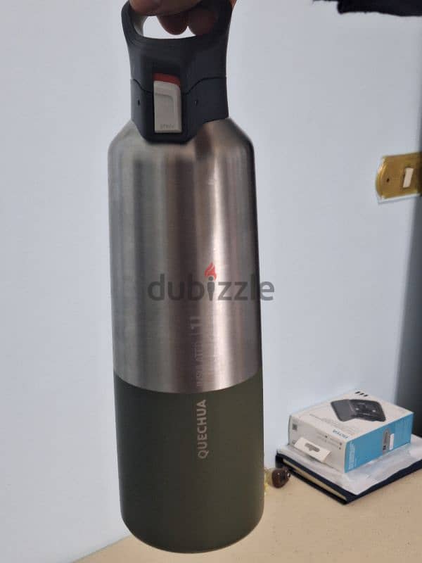 quechua stainless steel bottle 1