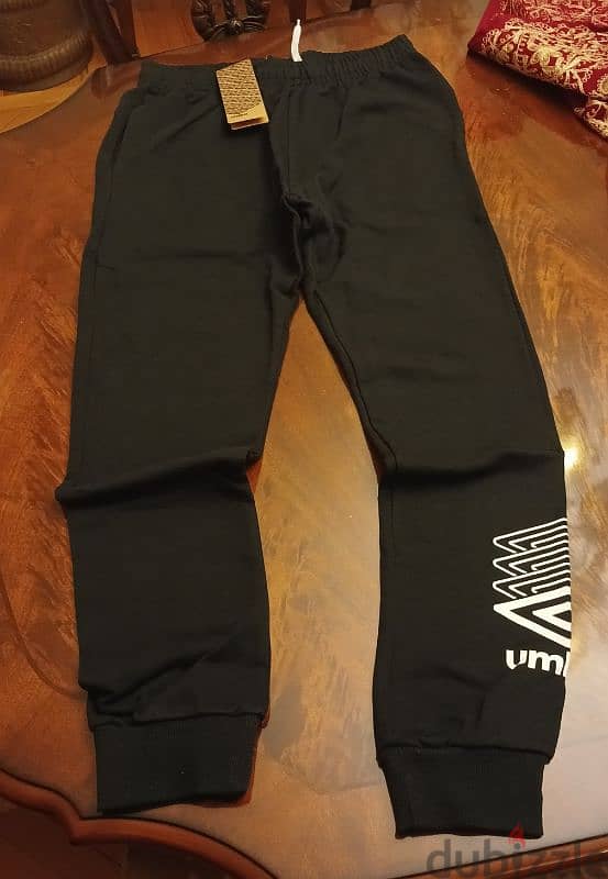 Umbro Men's Sweatpants Original Size L NEW- Black 1