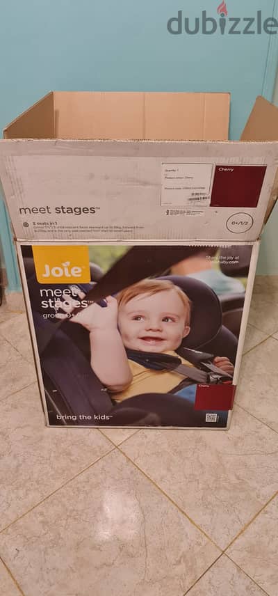 Joie All stages Car seat in excellent condition  Red Color