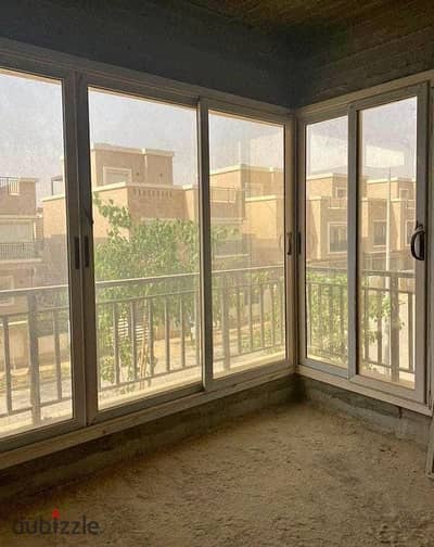 Next to Shorouk City, a 158 sqm apartment for sale in installments in Sarai, New Cairo