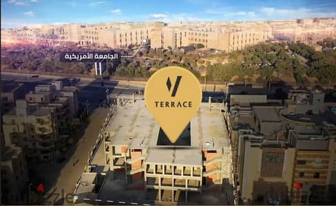 Prime Investment in V TERRACE MALL at New Cairo , Front of AUC