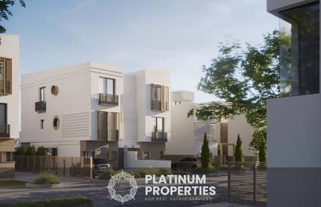 lowest price town house in latest phase scence tatwer misr with 5% dp over 8 years