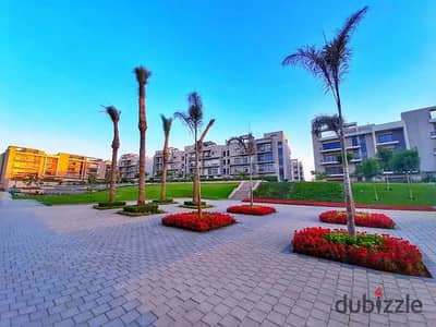 شقة 3 غرف و فيو مميز للبيع باقل مقدم في كمبوند فيفث سكوير المراسم Apartment sale Fifth Square Al-Marasem