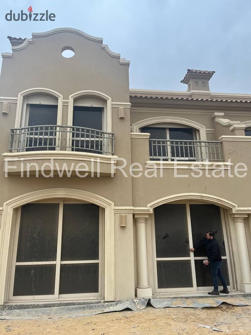 Twin house for sale at El Patio ORO  90% finished good location with a very good price 0