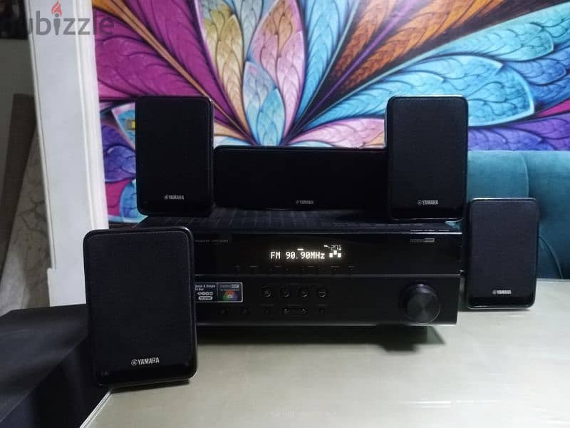 yamaha home theater receiver 500rms 1