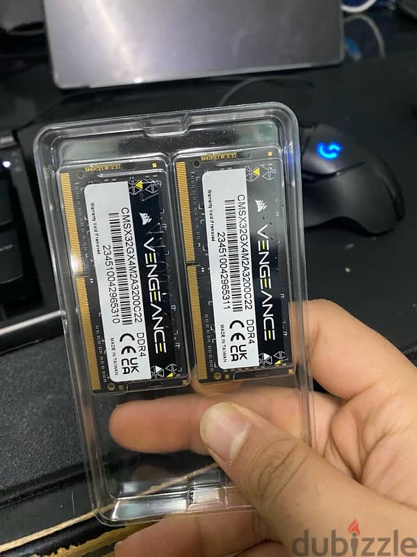 Corsair Vengeance 32GB laptop Ram 4