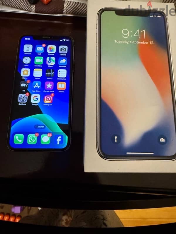 iphone X 256 Gb - Silver 2