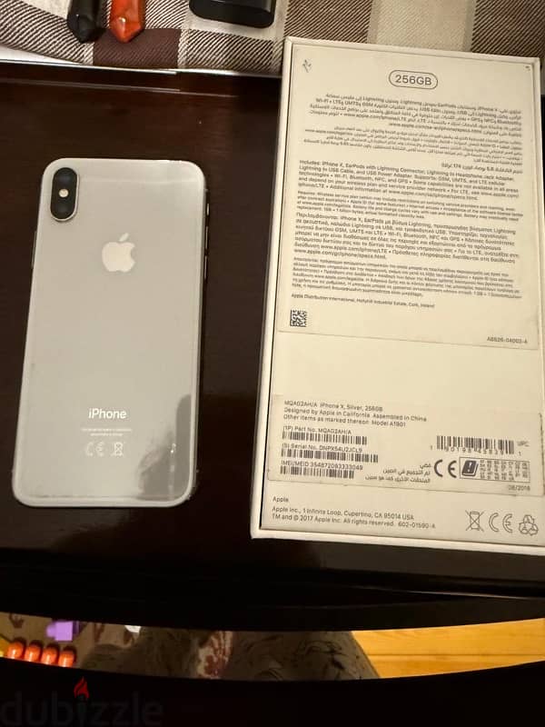 iphone X 256 Gb - Silver 4