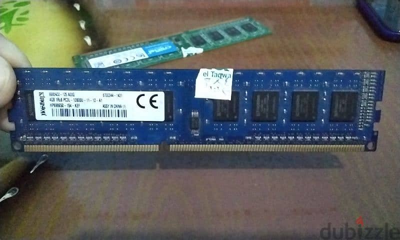 8gb ram ( 2 sticks) 2