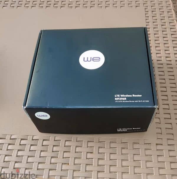 راوتر وي اير هوائي استخدام اسبوع Router WE AIR LTE CAT6 MiFi MF296R 5