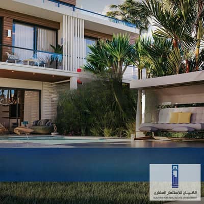 With a down payment of 595 thousand, own a luxurious villa in 10-year installments at the best price in the Fifth Settlement, in front of Mountain Vie