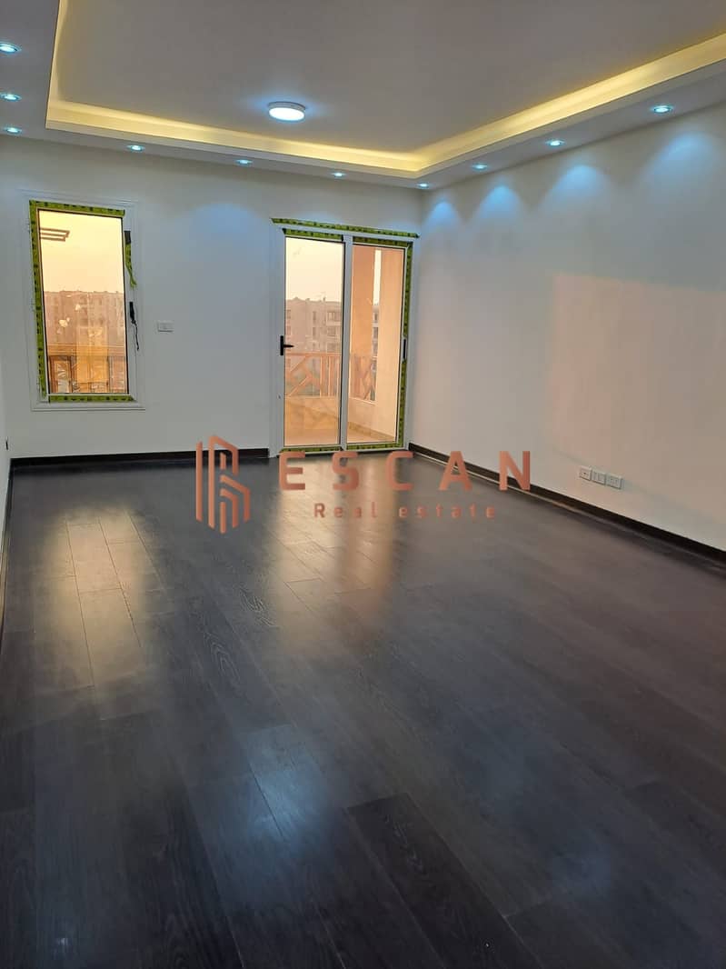 An apartment is available for sale in the fifth phase, near Abu Bakr Al-Siddiq Mosque 0