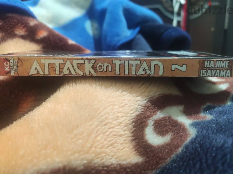 كتاب attack on titan volume 2 1