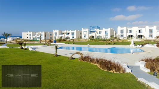 For sale, the lowest price, a fully finished penthouse with furniture and appliances, sea view, in Mountain View, Ras El Hekma, Duplo phase