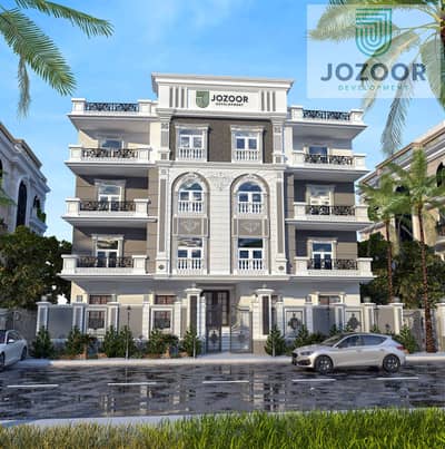 Apartment for sale. . Your dream apartment is waiting for you in New Narges, on Mohamed Naguib axis, 160 m, ground floor, garden and next to LIFE SPORT