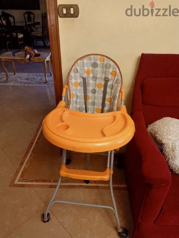 Baby highchair and bike 0