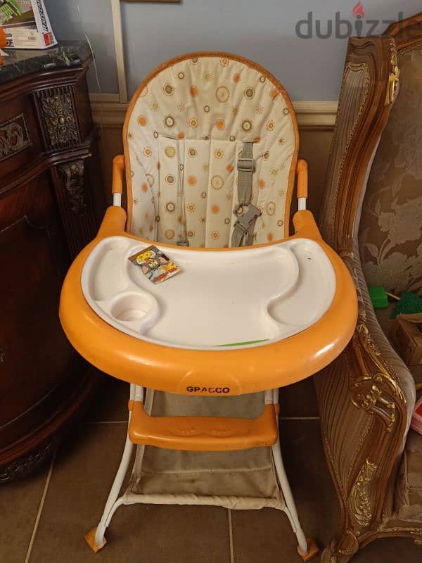 Baby highchair and bike 1