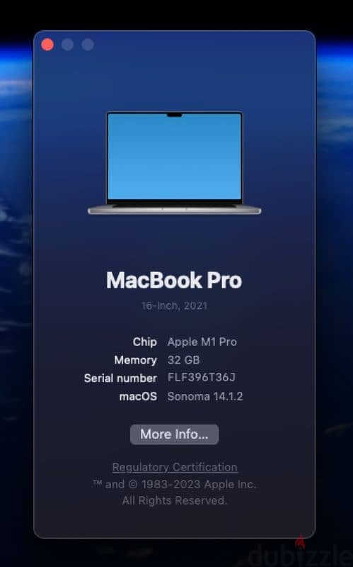 ماكبوك برو ام ١ برو Macbook Pro M1 Pro 3