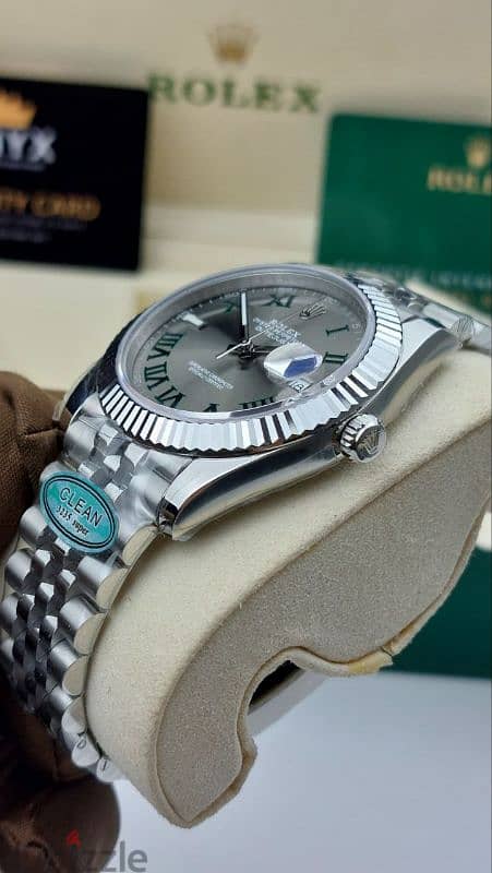 Rolex Date Just Wimbledon 41mm, Swiss ETA 3235 movement 1