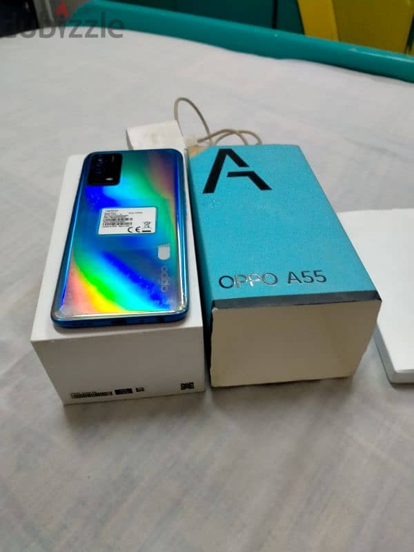 oppo a55 128/4+4 بلزقة الضهر 01113515169 1