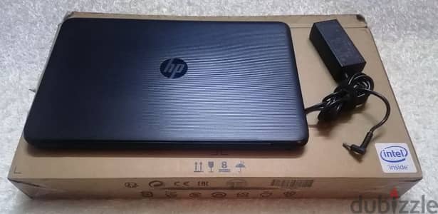 لاب توب HP كور i3 جيل خامس كارتين شاشة بالكرتونة وكل مشتملاته