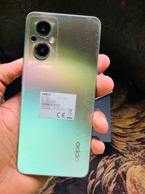 oppo reno 7 z 5g معاه جميع مشتملاته 1