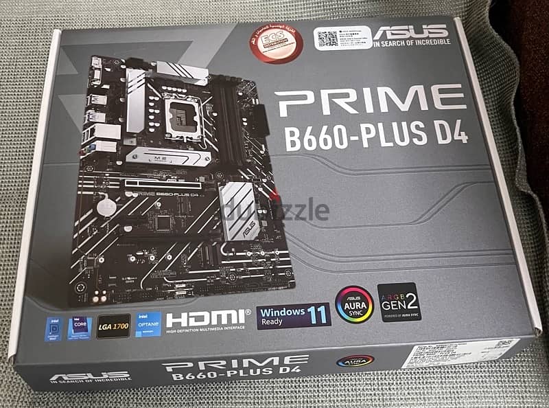 Asus Prime B660 Plus-D4 0