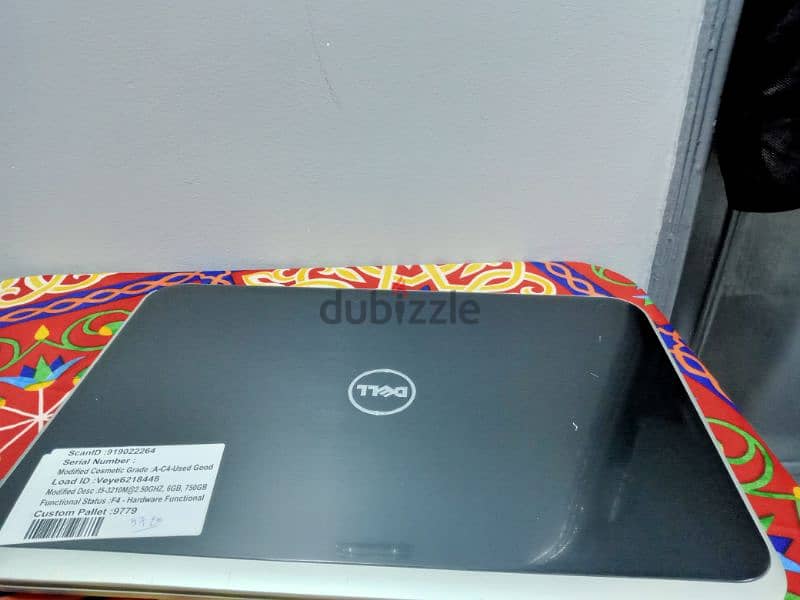 وارد بلجيكا Dell Inspiron ram 8 hard 750 1