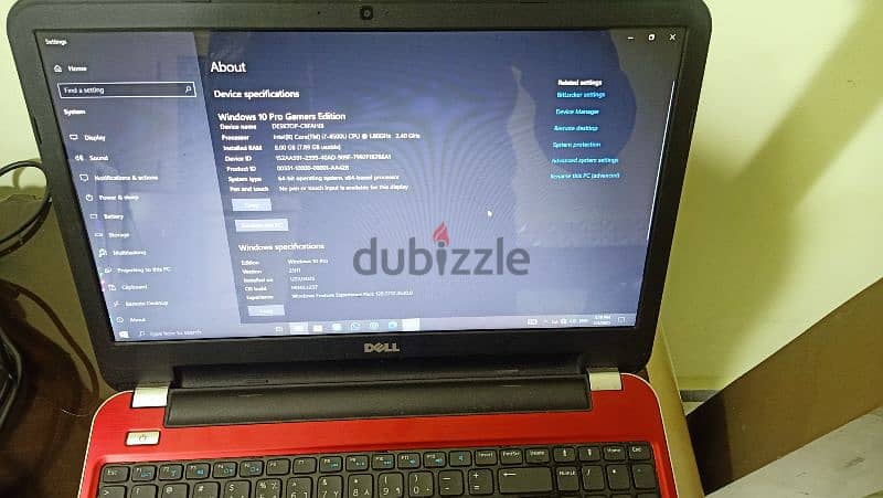 لاب توب Dell 3800  Core i7 4th HQ 2