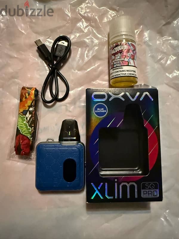 فيب اكسليم اس كيو برو كسر زيروoxva vape xlim sq pro Pod 1