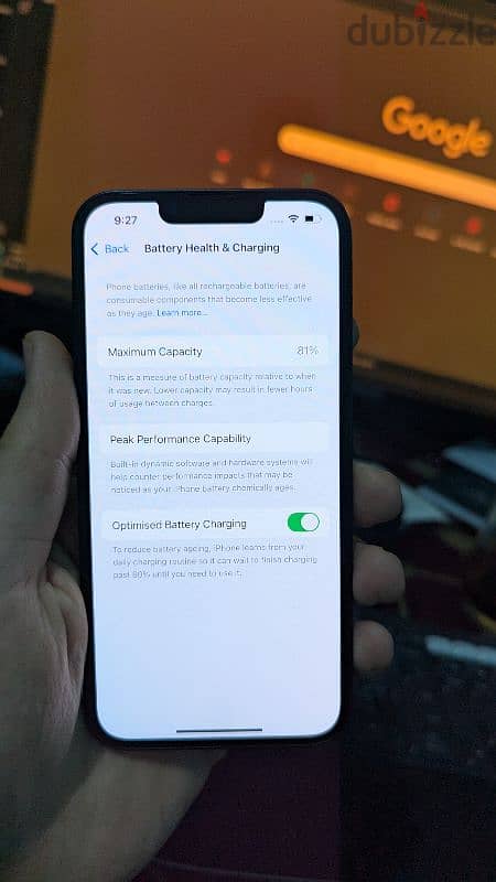 iPhone 13 Midnight 128GB 81% Battery 9