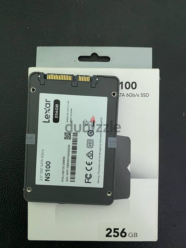 هارد ssd lexar 256gb 3