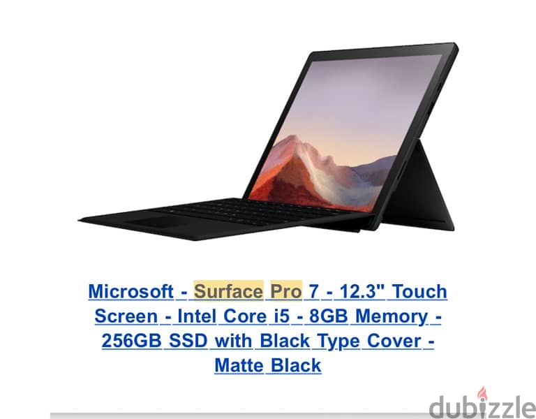 surface pro 7 0