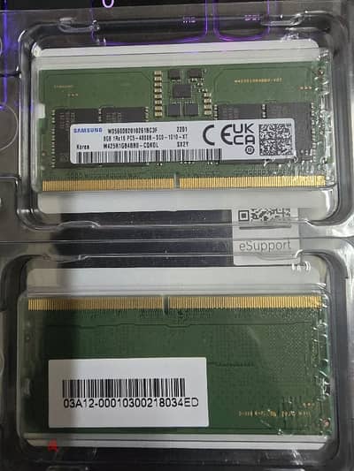 Laptop Factory Ram 16G (2×8) DDR5 4800h