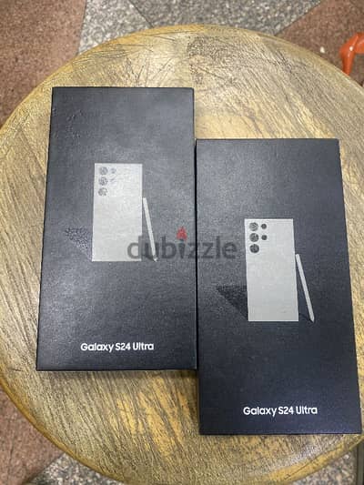 Galaxy S24 Ultra dual sim 256/12G Gray  جديد متبرشم