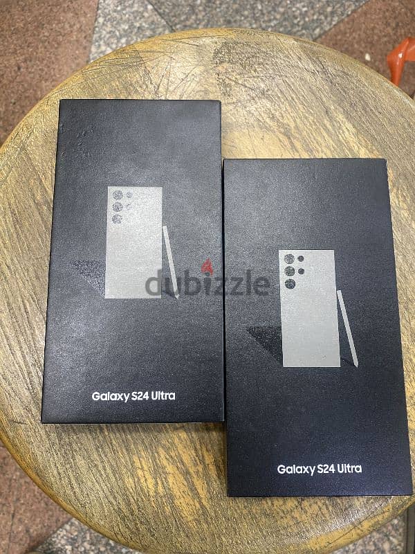 Galaxy S24 Ultra dual sim 256/12G Gray  جديد متبرشم 0