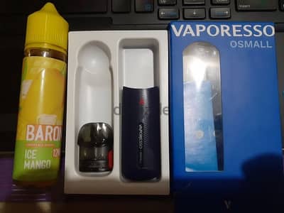 جهاز فيب Vaporesso Osmall MTL بحاله جيده بالكرتونه