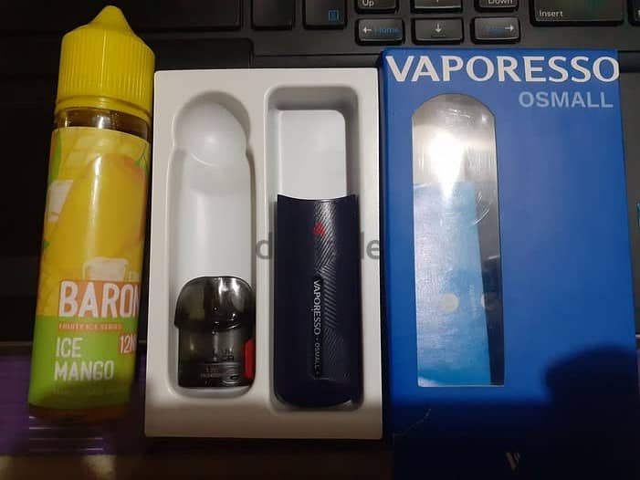 جهاز فيب Vaporesso Osmall MTL بحاله جيده بالكرتونه 0