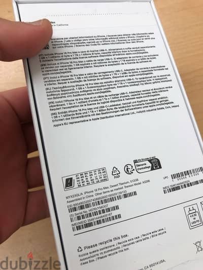 IPhone 16 pro Max 512 GB