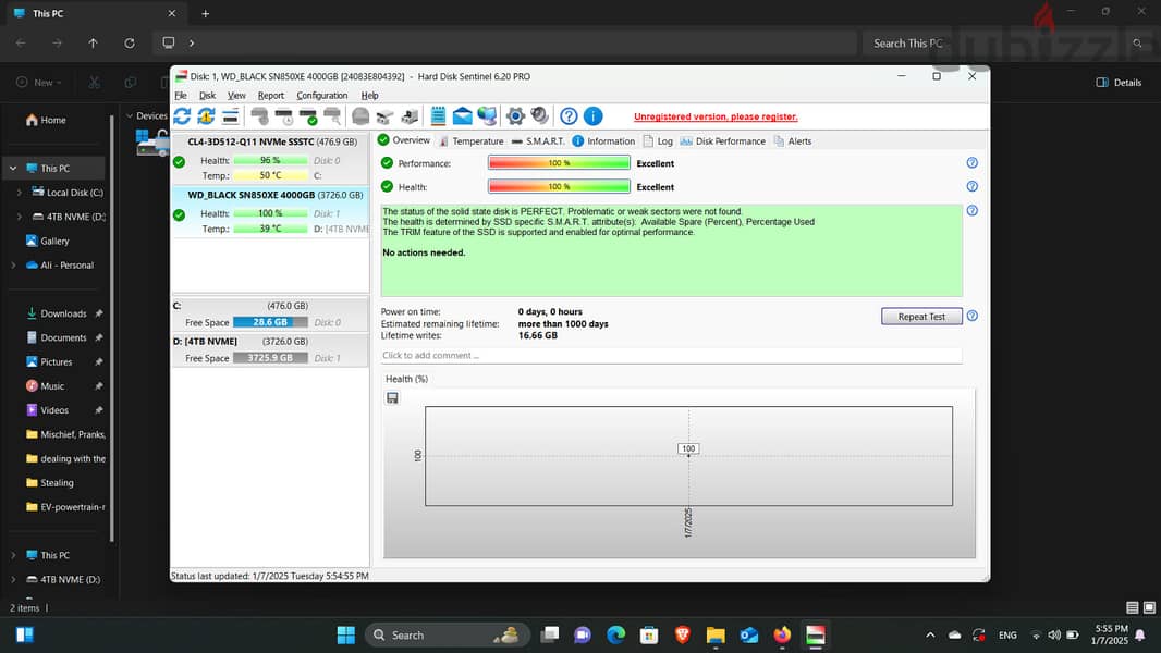 4tb nvme for laptop/pc 2